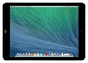 Fake iPad Air Mac OS X